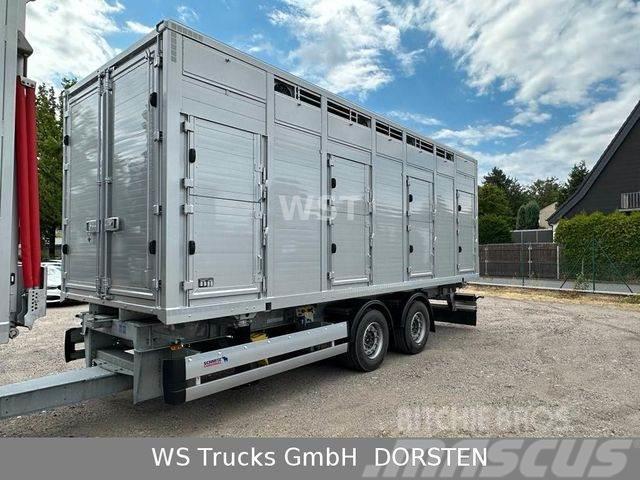 Schmitz Cargobull BDF Menke Einstock &quot;Neu Tandem Camion per trasporto animali