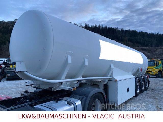 Schwarzmüller Benzin / Diesel 43.000 l 5kamm, Pumpe Semirimorchi cisterna