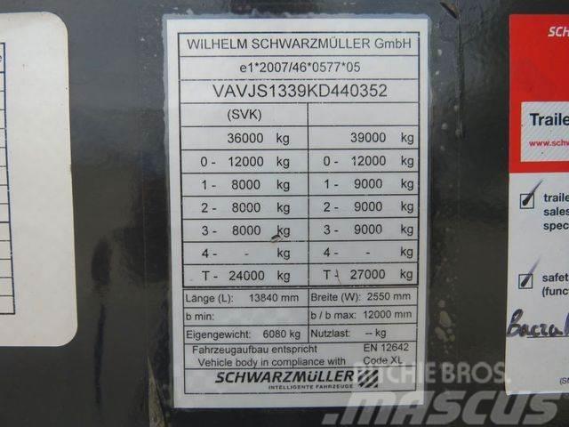 Schwarzmüller S 1*J-Serie*Standart*Lift Achse*XL Code* Semirimorchi tautliner