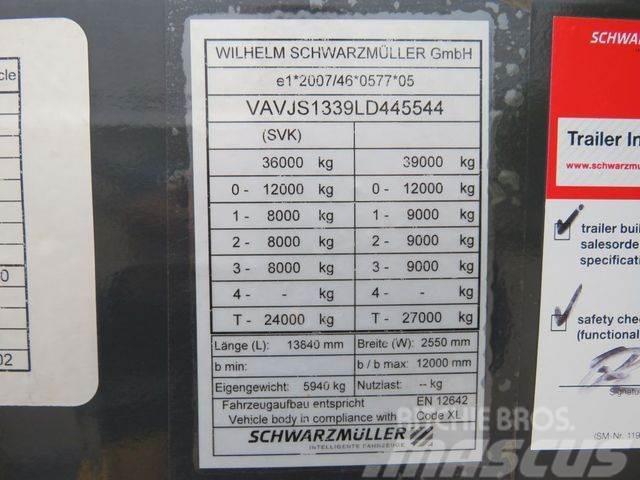 Schwarzmüller S 1*J-Serie*Standart*Lift Achse*XL Code* Semirimorchi tautliner
