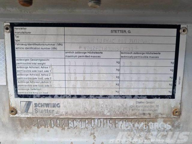  Schwing/Stetter AM 10 Betonmischer 10m³ BPW Lift Altri semirimorchi