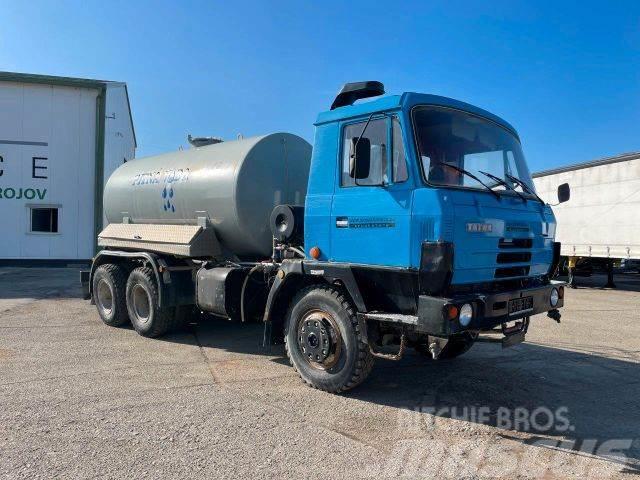 Tatra 815 6x6 stainless tank-drinking water 11m3,858 Camion autospurgo