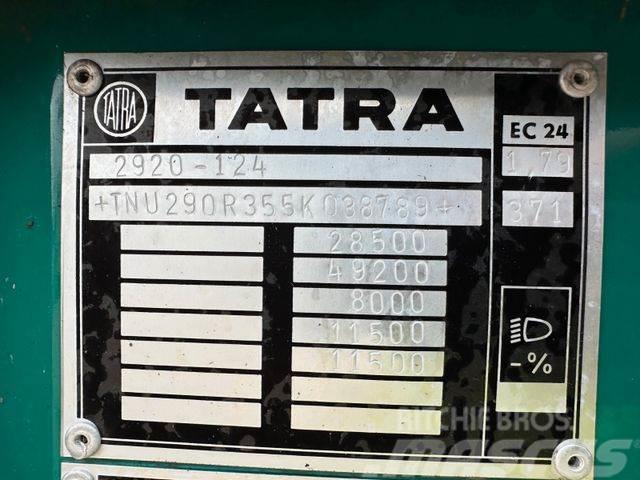 Tatra T 815 woodtransporter 6x6, crane+WILD 789+101 Camion trasporto legname
