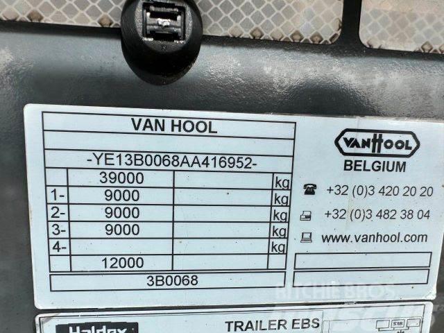 Van Hool BDF, food tank 20m3 vin 952 Telaio semirimorchio