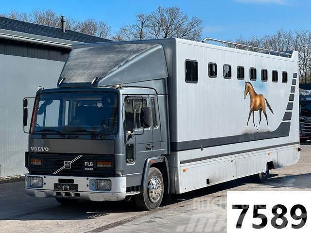 Volvo FL 6-11 Turbo Pferdetransporter 7 Pferde Camion per trasporto animali