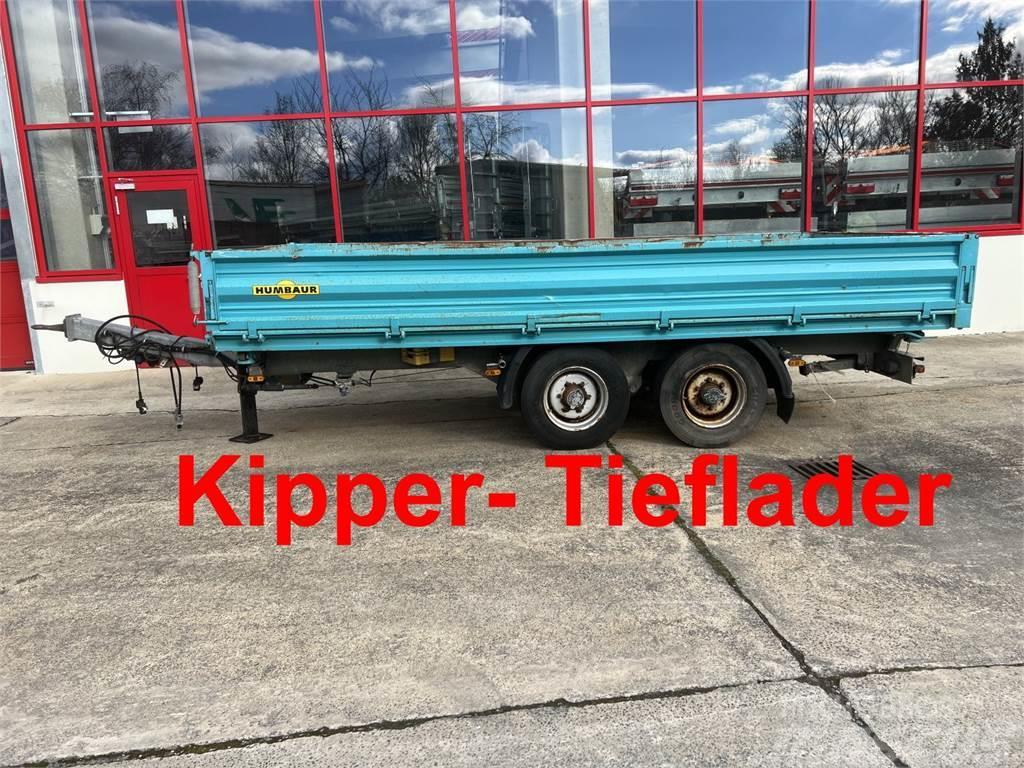 Humbaur HTK 10 50 24 Tandem Kipper- Tieflader Rimorchi ribaltabili