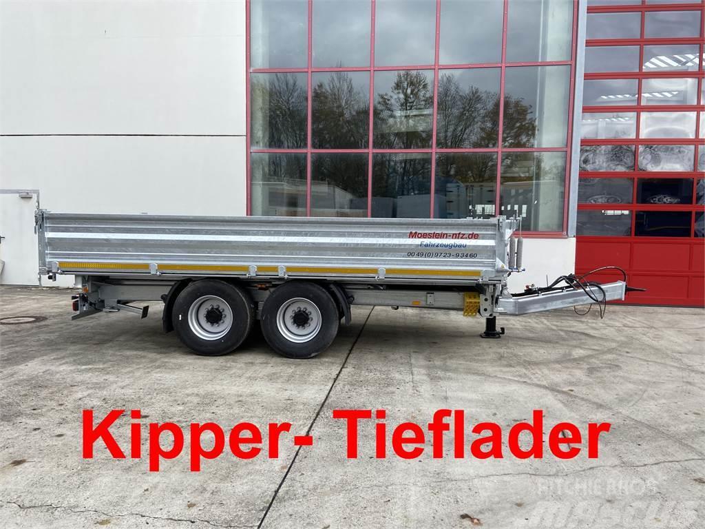 Möslein TTD 14 5,70 m 14 t Tandem- Kipper Tieflader 5,70 Rimorchi ribaltabili