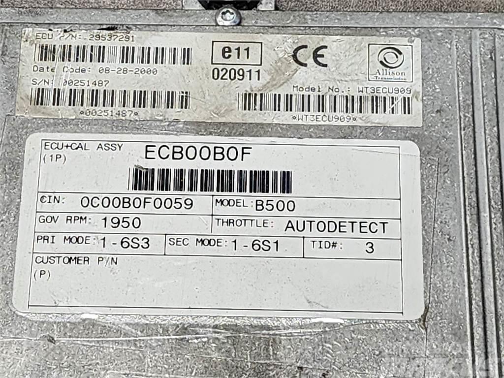 Allison B500 Componenti elettroniche