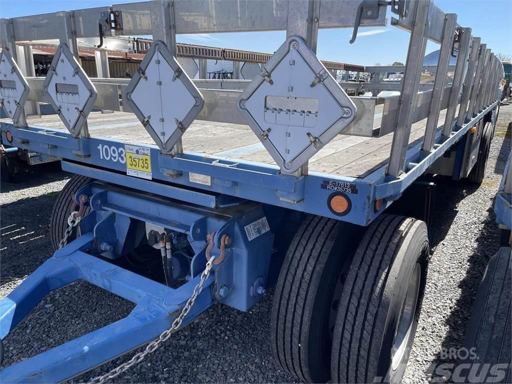 Jet 24 FT. 2-AXLE FLATBED PULL TRAILER Caricatore basso