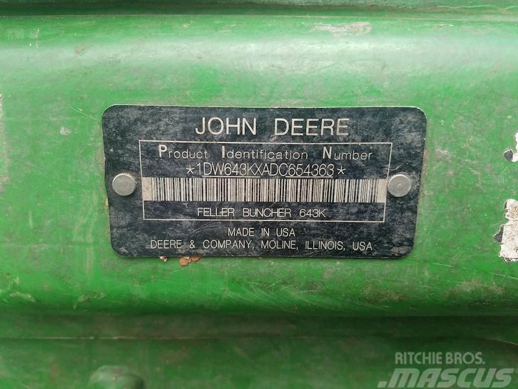 John Deere 643K Abbattitrici cingolate e macchine forestali