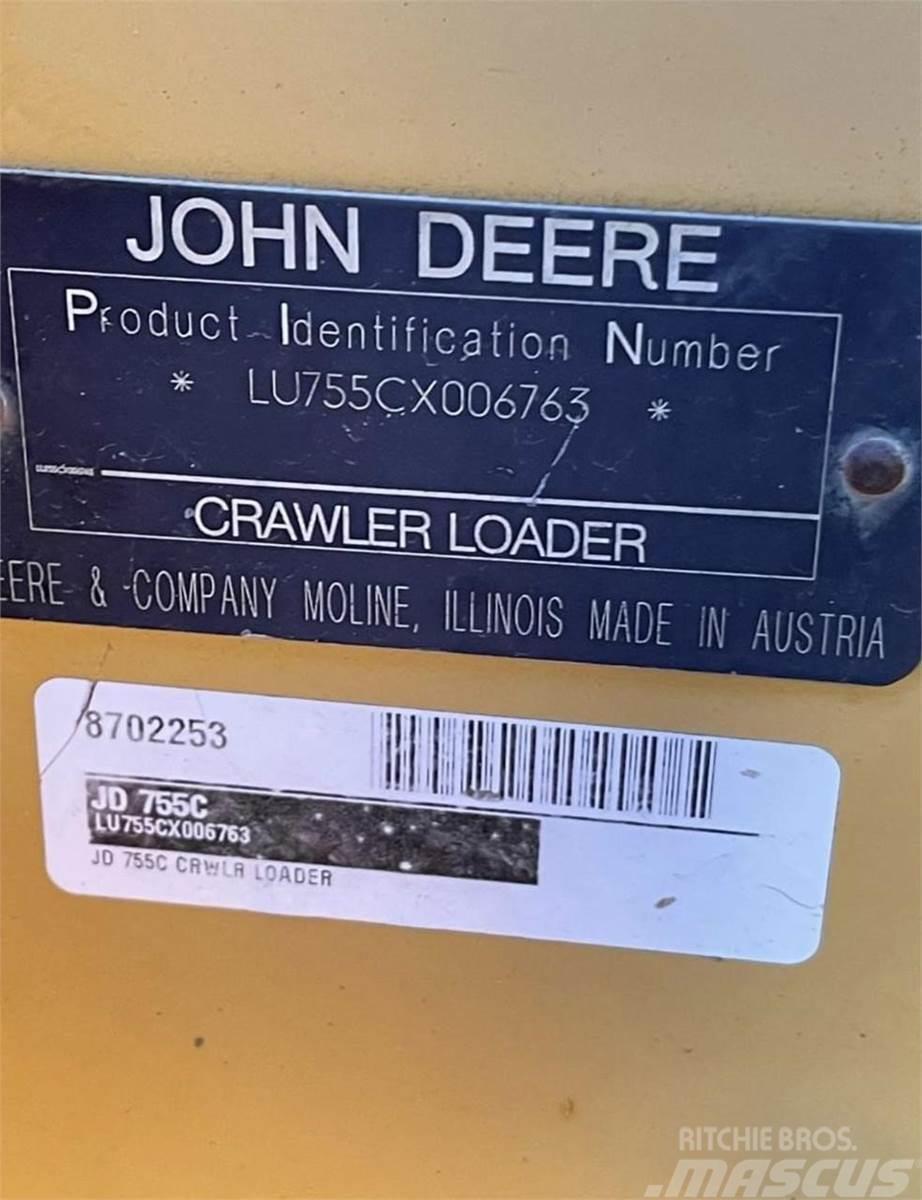 John Deere 755C Pale cingolate