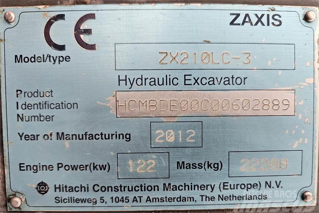 Hitachi ZX210LC-3 Escavatori cingolati