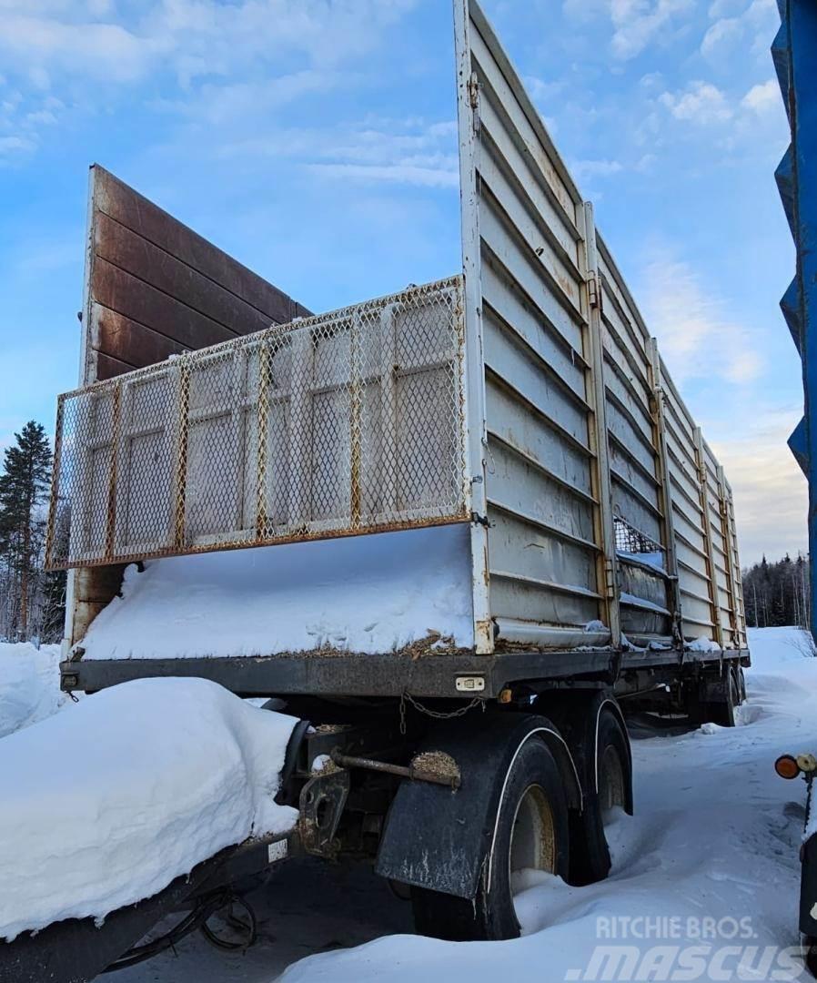  Risukärry Rimorchi trasporto legname