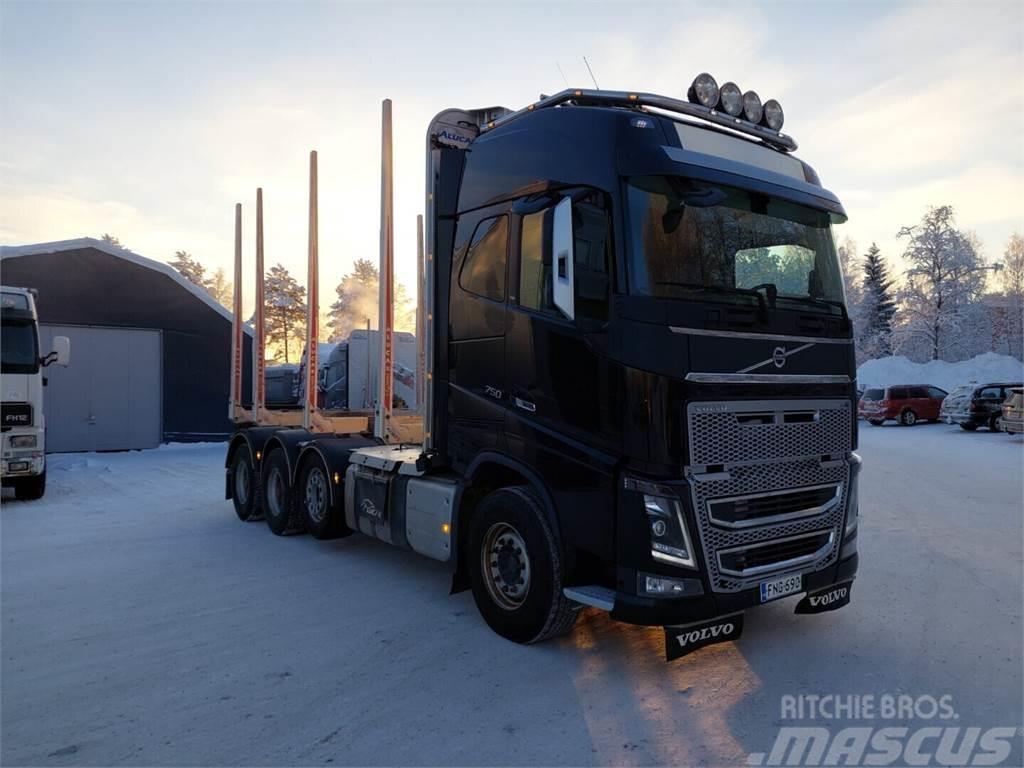 Volvo FH16 750 8x4 Camion trasporto legname