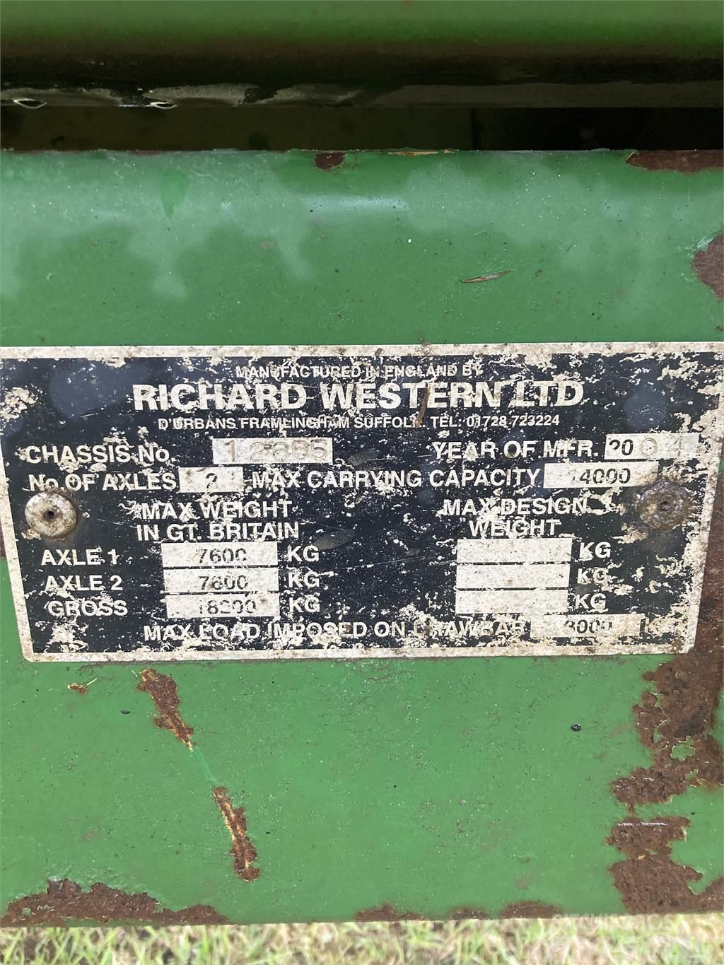 Richard Western ENSILAGEVAGN Altri macchinari per caricamento e scavo