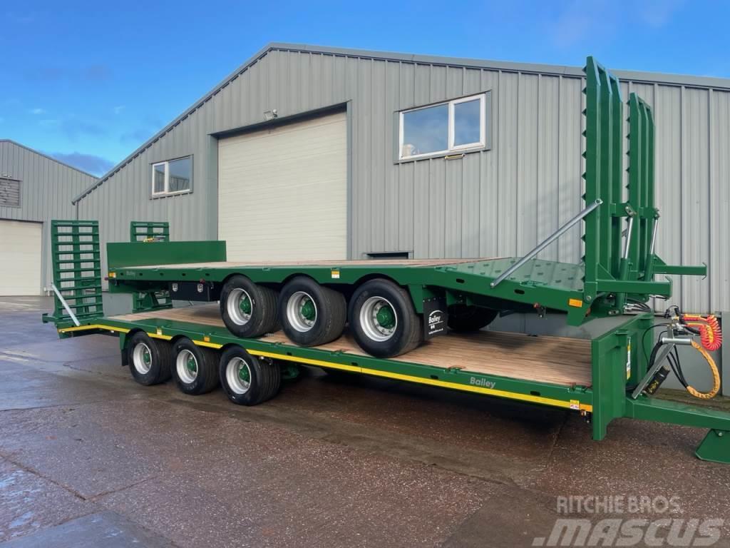 Bailey 20 Ton Tri-Axle Low loader trailer Rimorchi multiuso