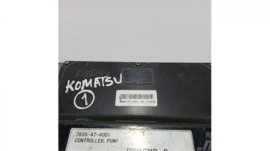 Komatsu PW98MR-8 Componenti elettroniche