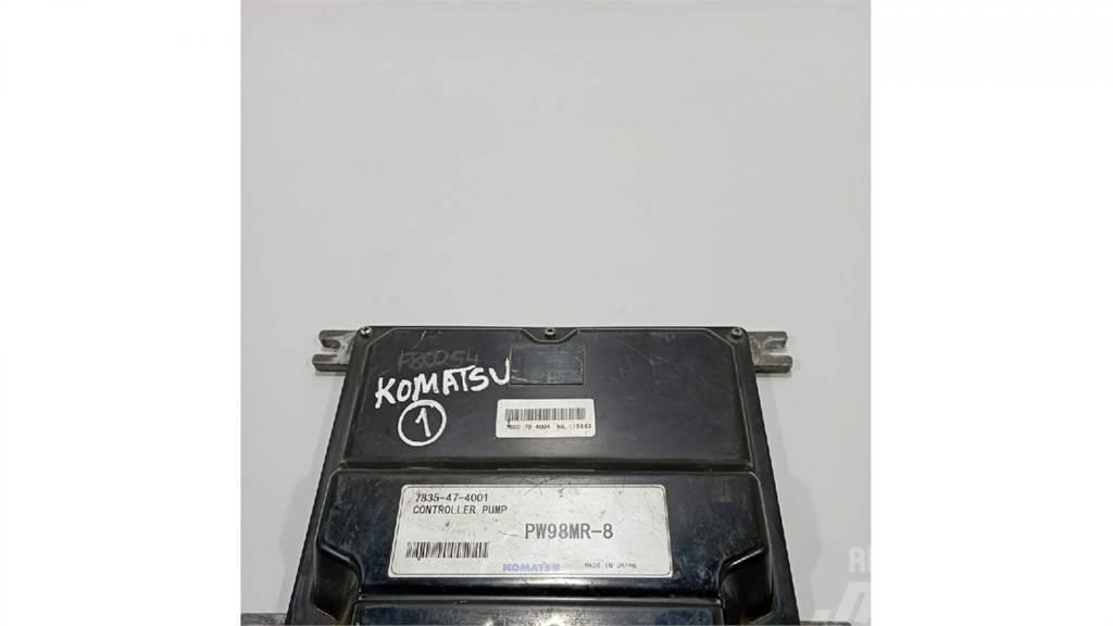 Komatsu PW98MR-8 Componenti elettroniche