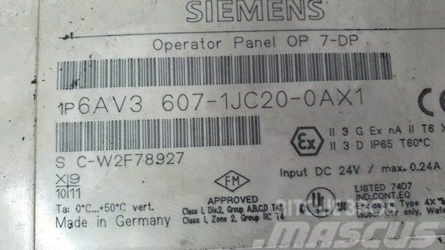 Siemens OP7 Componenti elettroniche