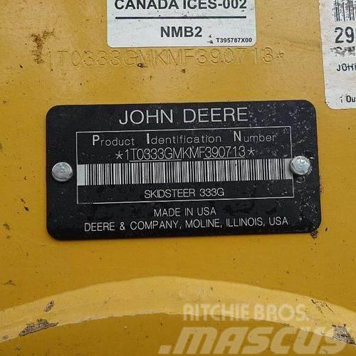 John Deere 333G Attrezzature forestali varie