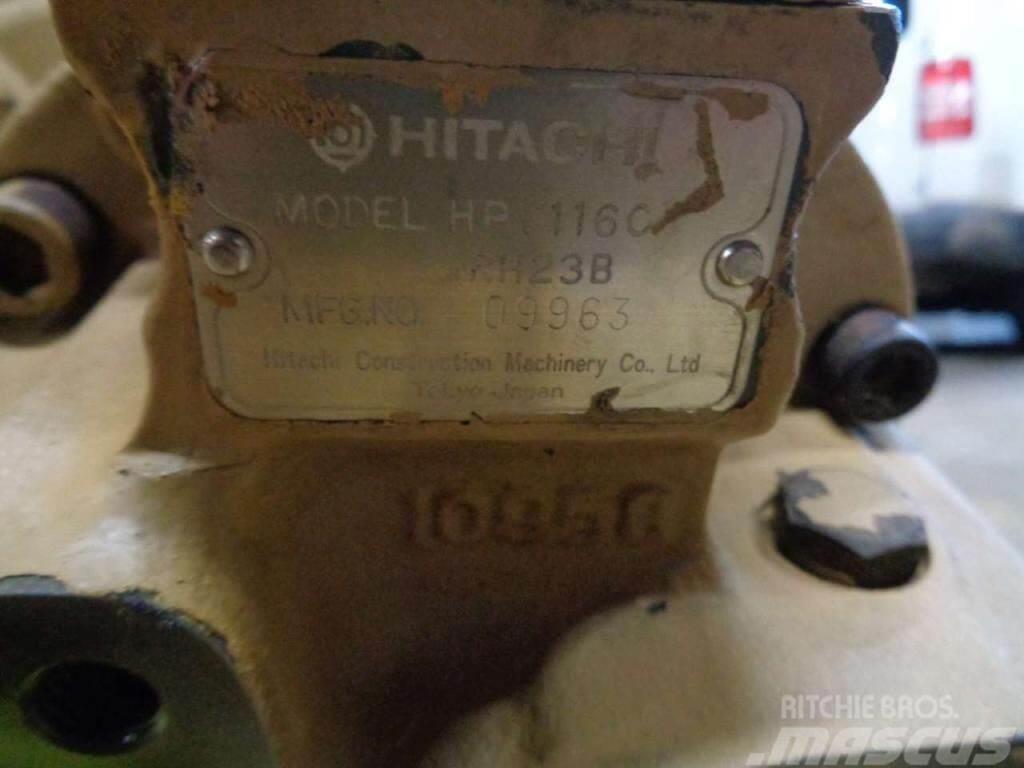 Hitachi HPV 116 C R 23 Componenti idrauliche