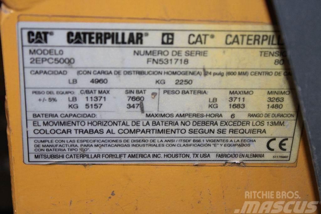 CAT 2 EPC 5000 Carrelli elevatori elettrici