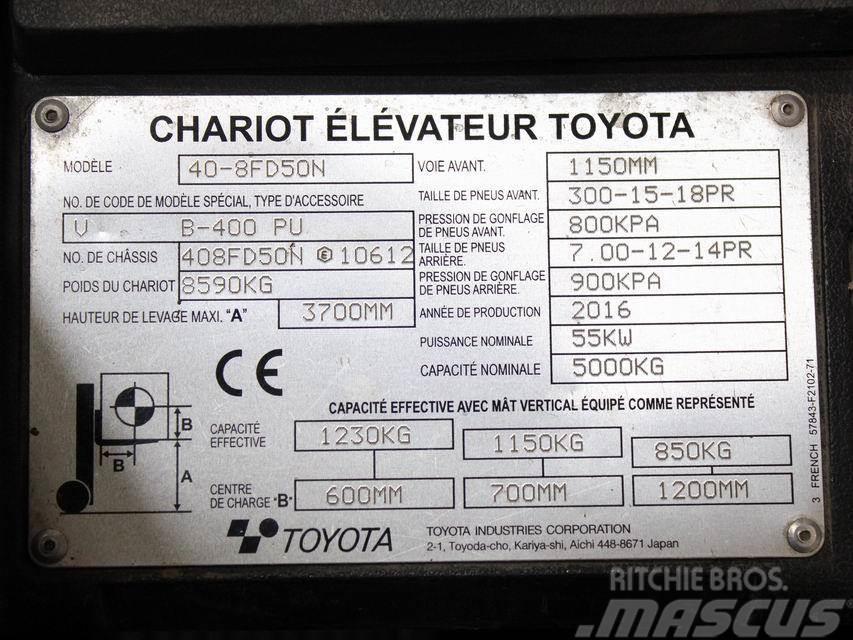 Toyota 40-8 FD 50 N Carrelli elevatori diesel