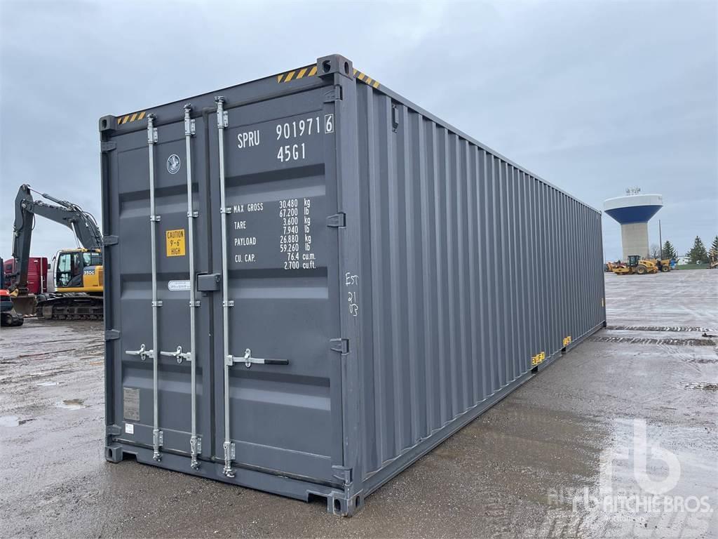  40 ft High Cube (Unused) Container speciali