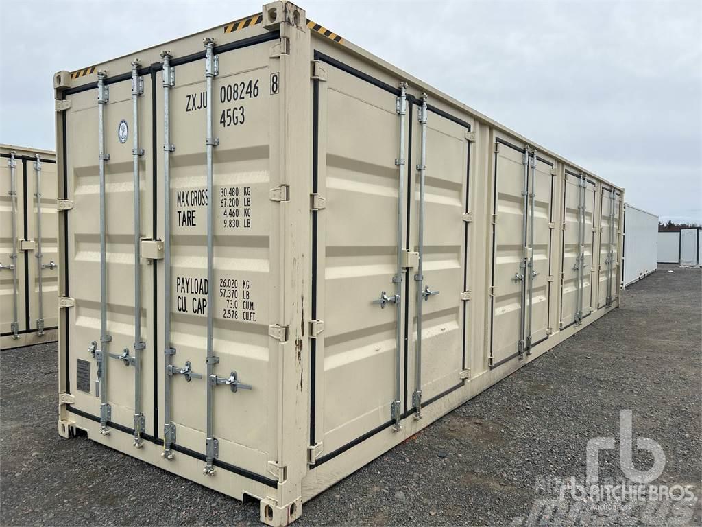  40 ft One-Way High Cube Multi-Door Container speciali