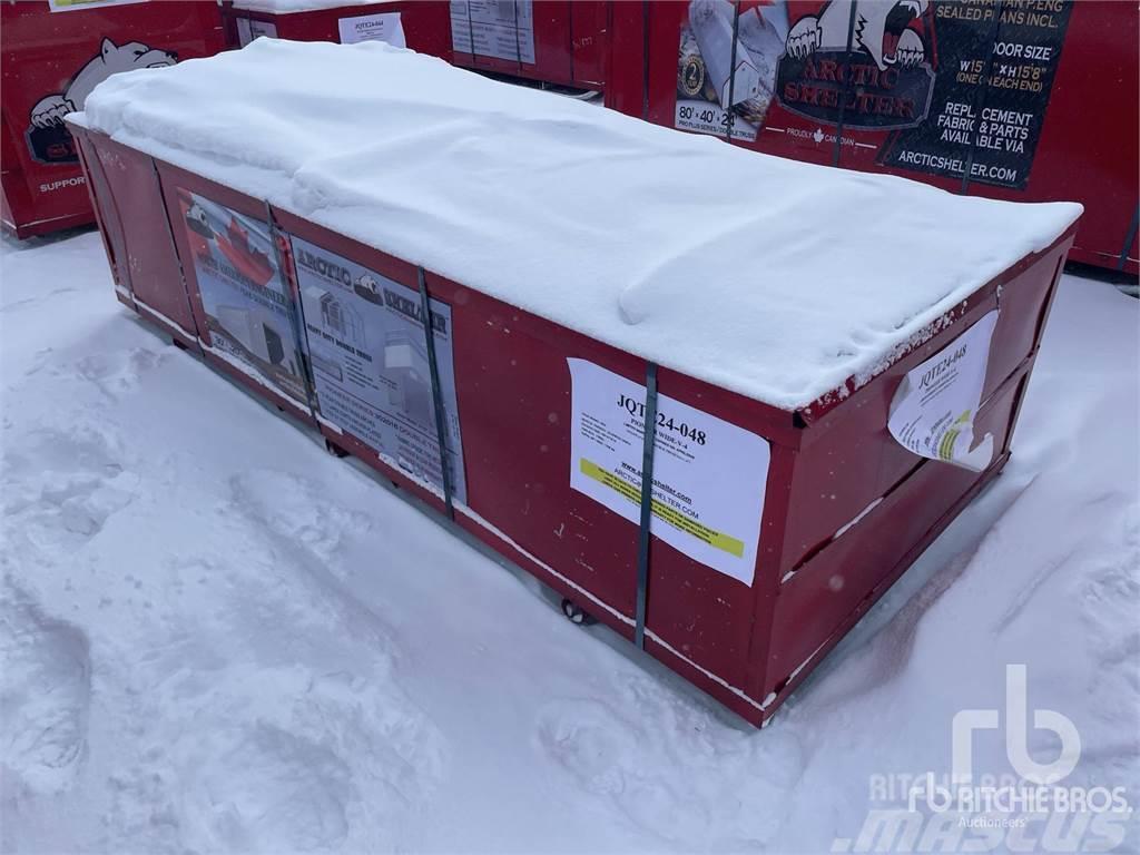 Arctic Shelter 30 ft x 20 ft x16 ft Peak Doubl ... Telai in acciaio