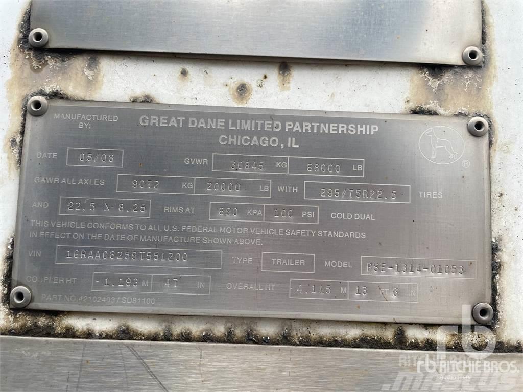 Great Dane 53 ft x 102 in T/A Semirimorchi a cassone chiuso