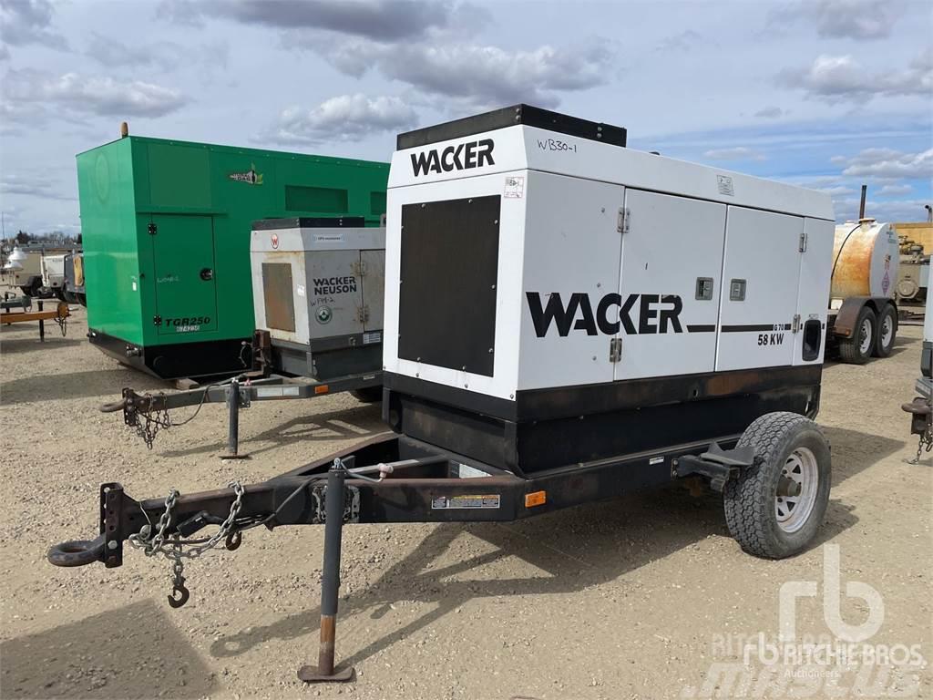 Wacker G70 Generatori diesel