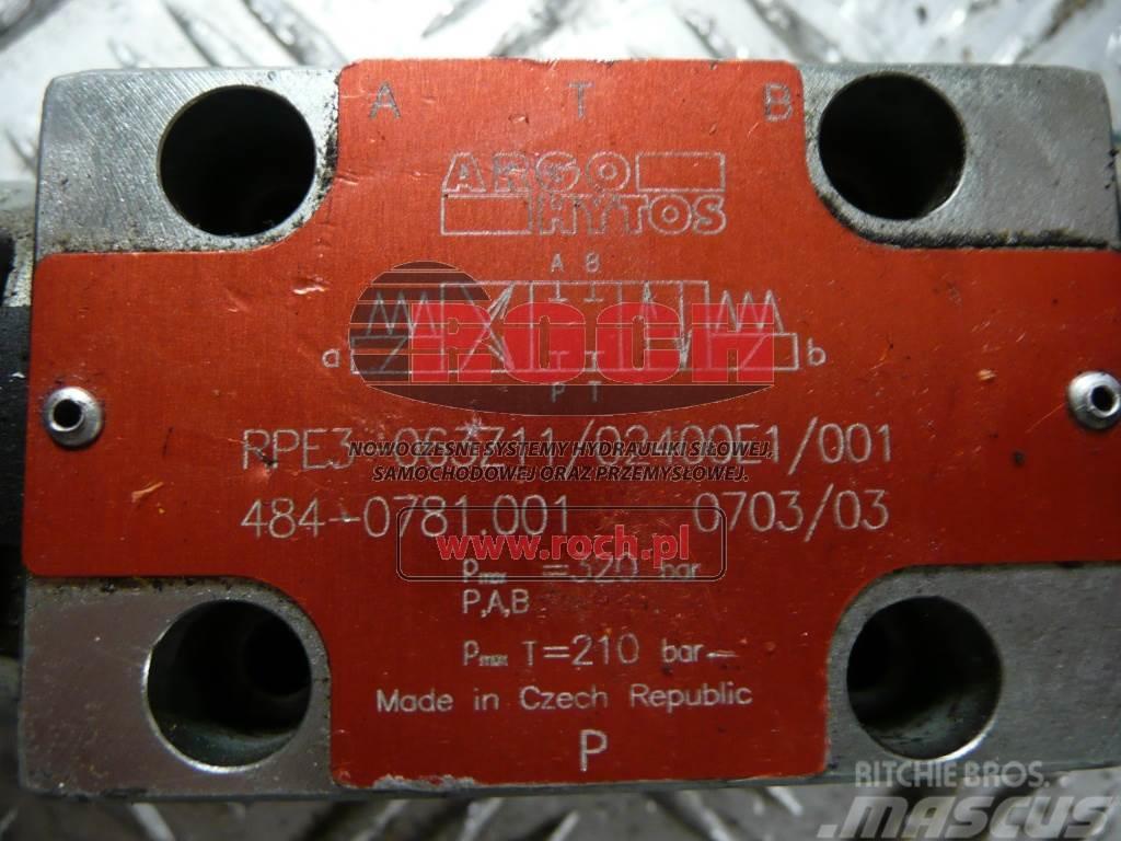 Argo HYTOS PPE3-063Z11/02400E1/001 484-0781.001 + 944-0 Componenti idrauliche