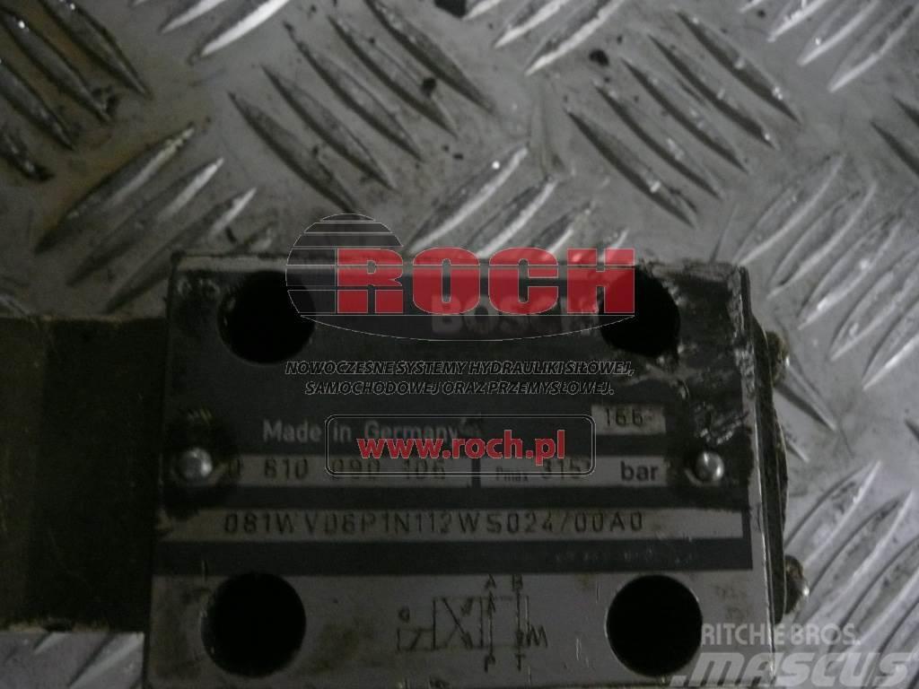 Bosch 0810090106 081WV06P1N112WS024/00A0 Componenti idrauliche