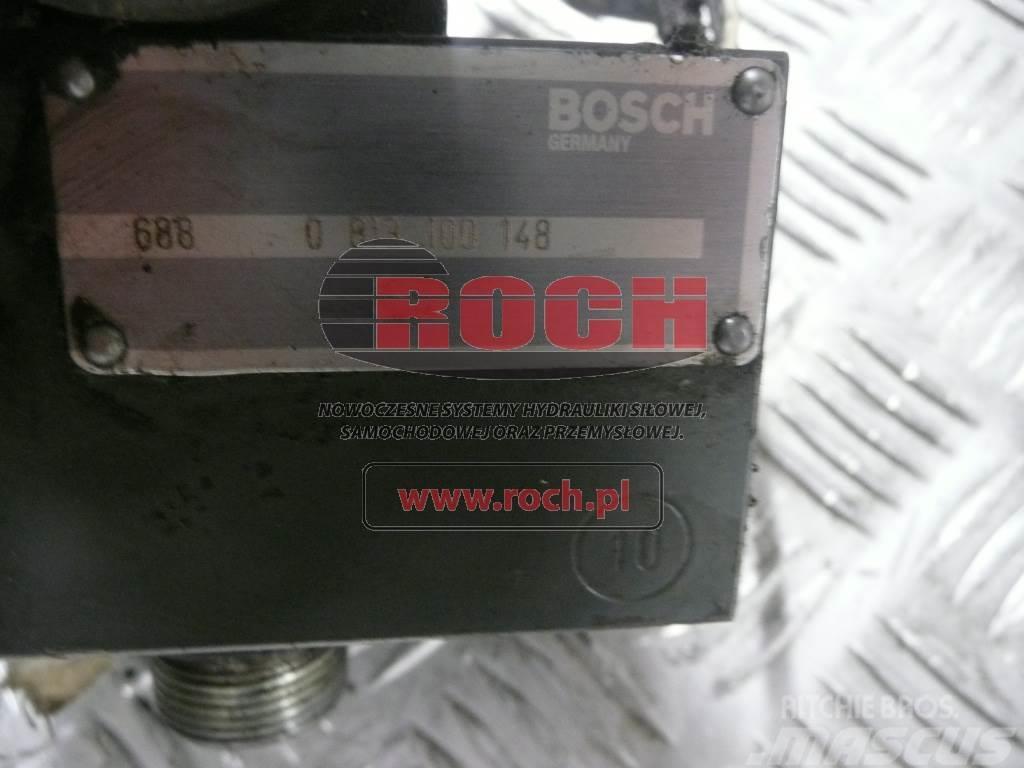 Bosch 688 0813100148 - 1 SEKCYJNY + ELEKTROZAWÓR + CEWKI Componenti idrauliche
