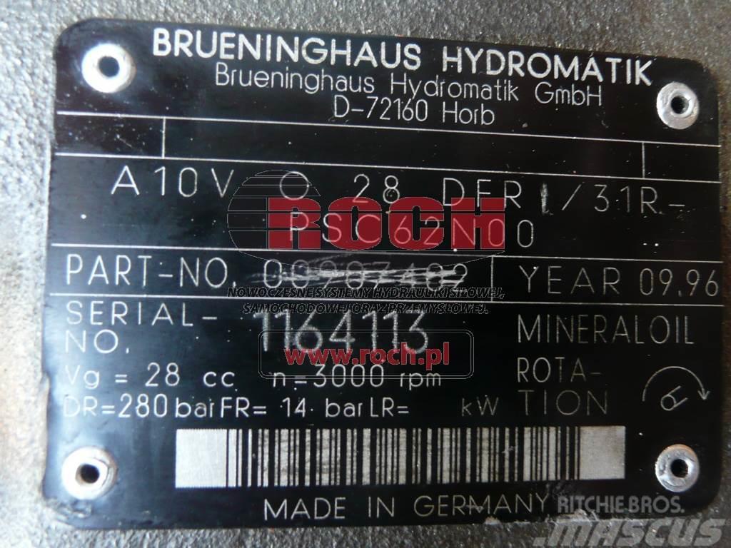 Brueninghaus Hydromatik A10VO28DFR/31R-PSC62N00 00907402 Componenti idrauliche