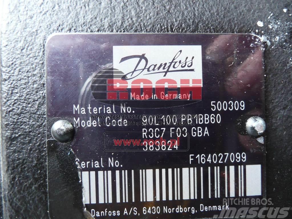 Danfoss 500309 90L100PB1BB60 R3C7F03GBA 383824 Componenti idrauliche