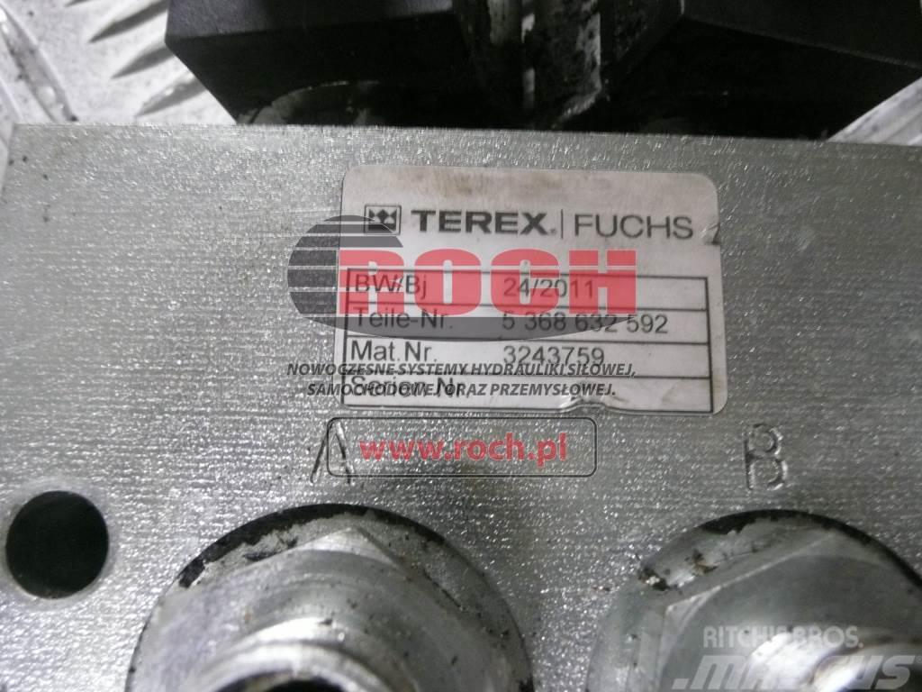 Terex 5368632592 3243759 - 1 SEKCYJNY + CEWKA Componenti idrauliche