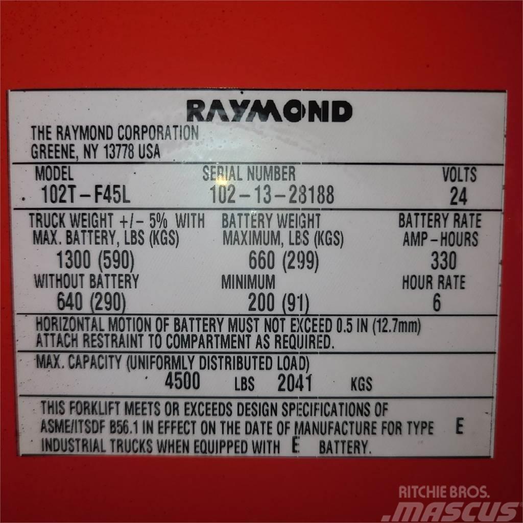 Raymond 102T-F45L Transpallet elettrici a timone