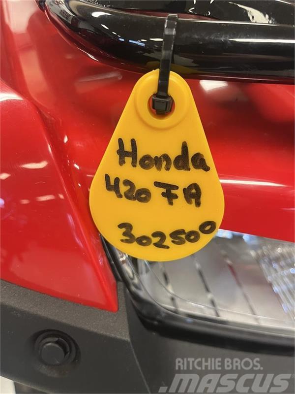 Honda TRX 420 FA ATV. ATV