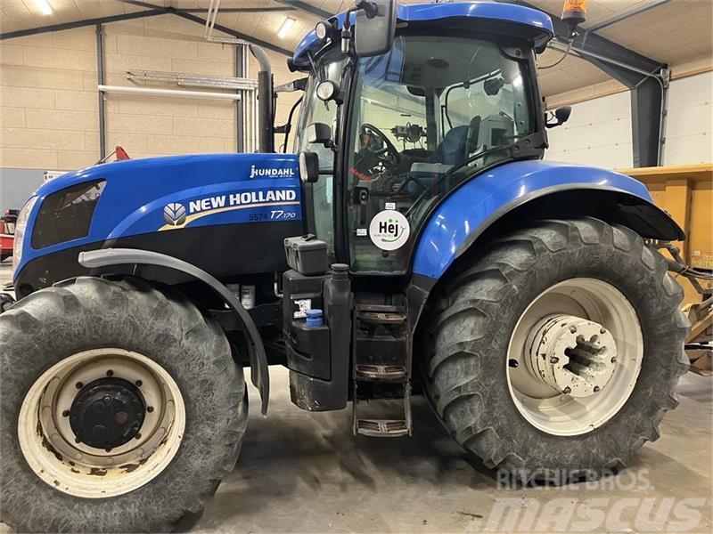 New Holland T7.170 RC CLASSIC Frontlift og PTO. Trattori