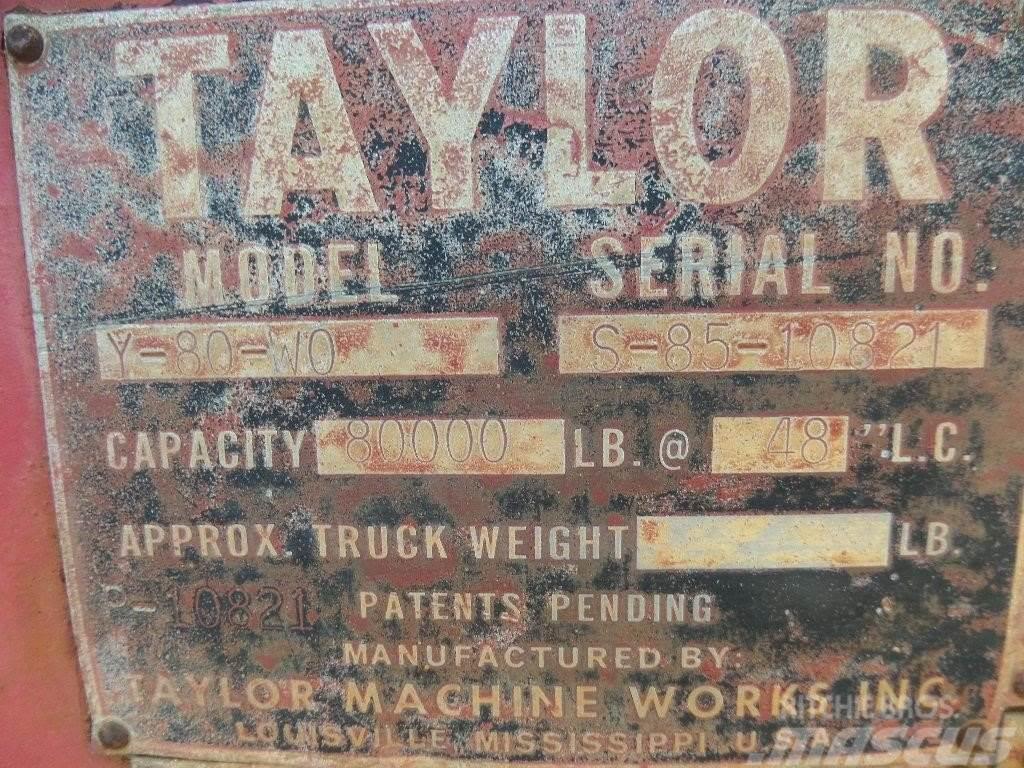 Taylor Y80W0 Carrelli elevatori diesel