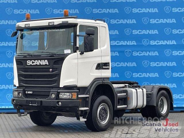 Scania G 450 CA4x4HHA RETARDER PTO HYDRAULIC DIFF-LOCK Motrici e Trattori Stradali