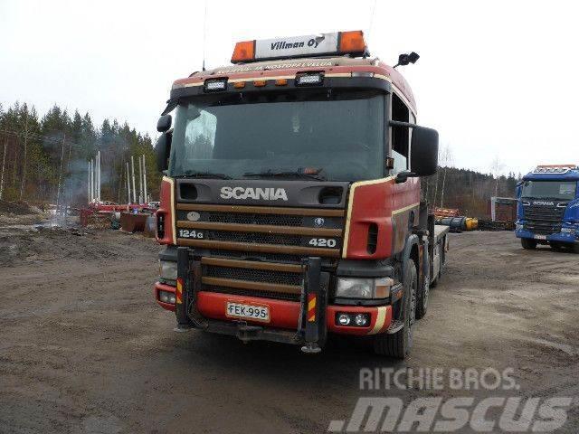 Scania P 124 GB 8X4 NZ Camion altro