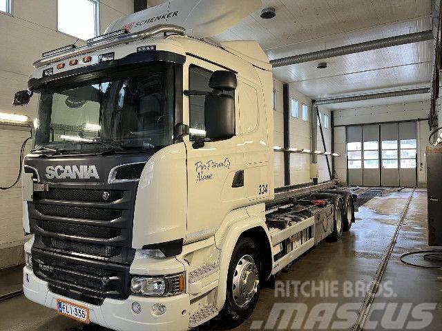 Scania R 520 LB6x2MNB Camion portacontainer