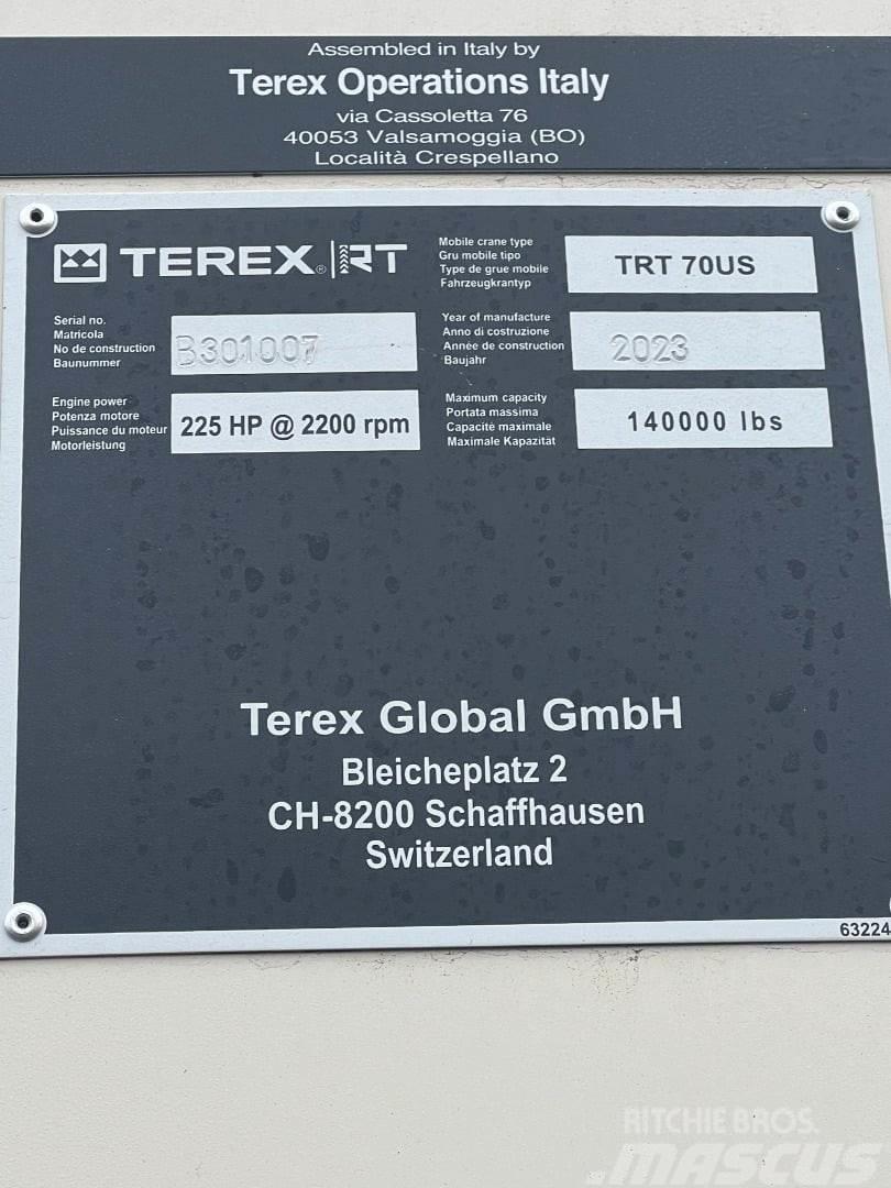 Terex TRT 70 Gru per terreni difficili