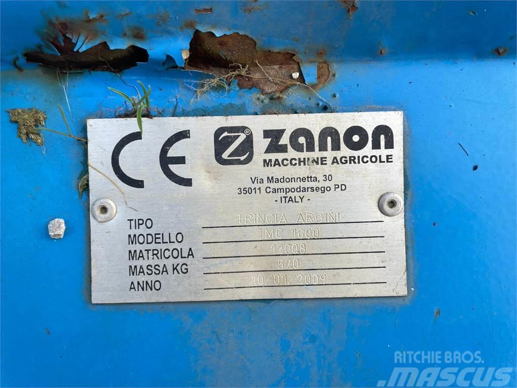 Zanon TRINCIA ARGINI TMC 1600 Altri componenti