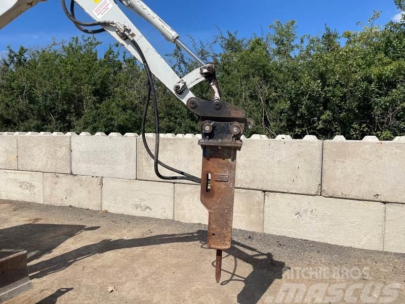 Stelco Hydraulic Breaker To Suit 2 - 3.5 Ton Excavator Martelli - frantumatori