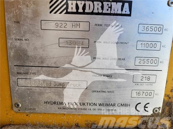 Hydrema 922HM Dumpers articolati