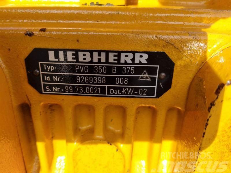 Liebherr LR632 PVG 350B375 Componenti idrauliche